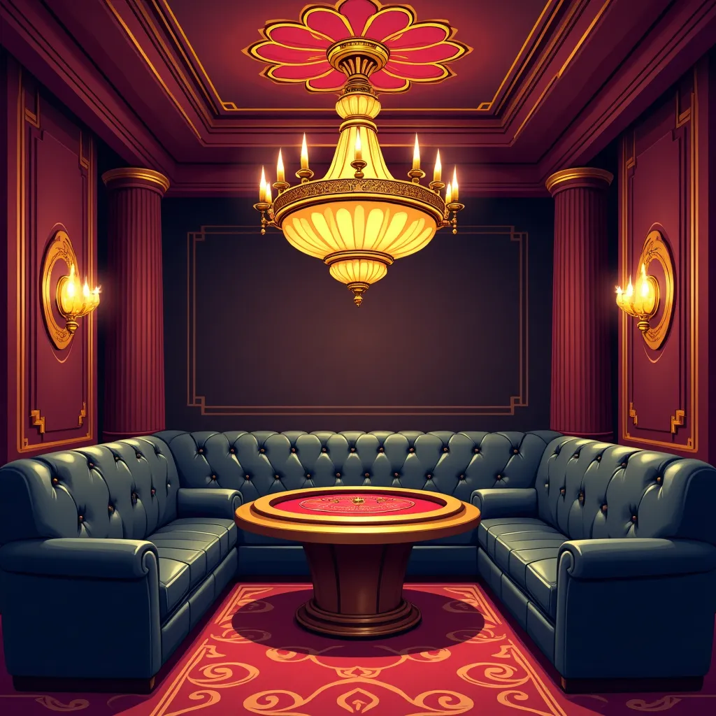 bet777 VIP lounge illustration