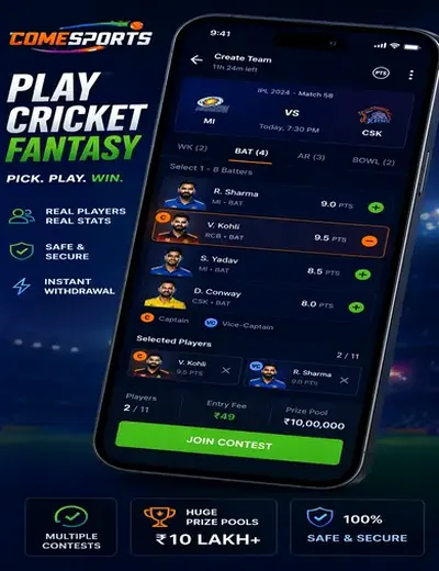 Bet777zone (bet 777 zone) fantasy cricket & matchday visual 2